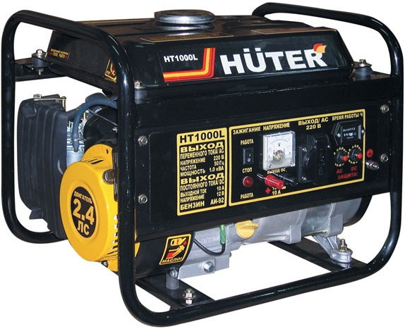 Бензиновый генератор Huter HT1000L