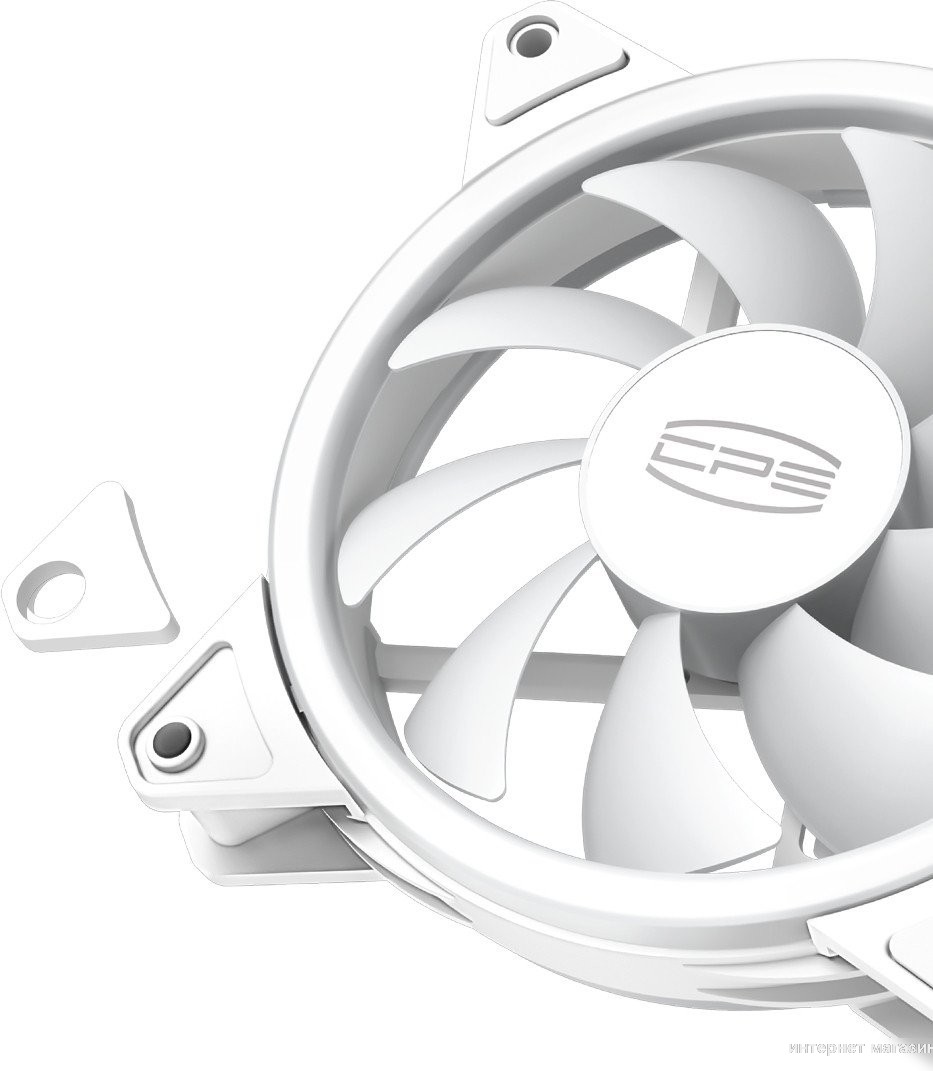Вентилятор для корпуса PCCooler F3 T120 ARGB (белый)