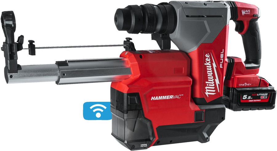 Перфоратор Milwaukee M18 ONE FHX DEL-552C Fuel 4933478506 (с 2-мя АКБ, кейс)