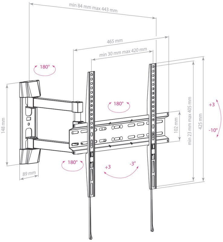 Кронштейн Arm Media LCD-414