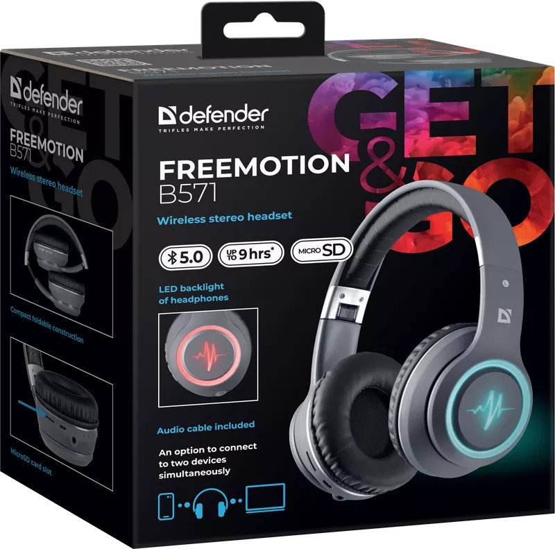Наушники Defender FreeMotion B571
