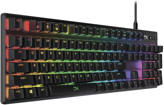 Клавиатура HyperX Alloy Origins (HyperX Red, нет кириллицы)