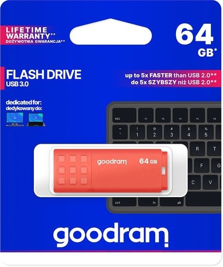 USB Flash GOODRAM UME3 64GB (оранжевый)