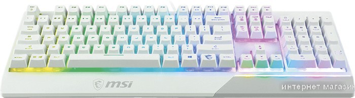 Клавиатура MSI Vigor GK30 (белый)