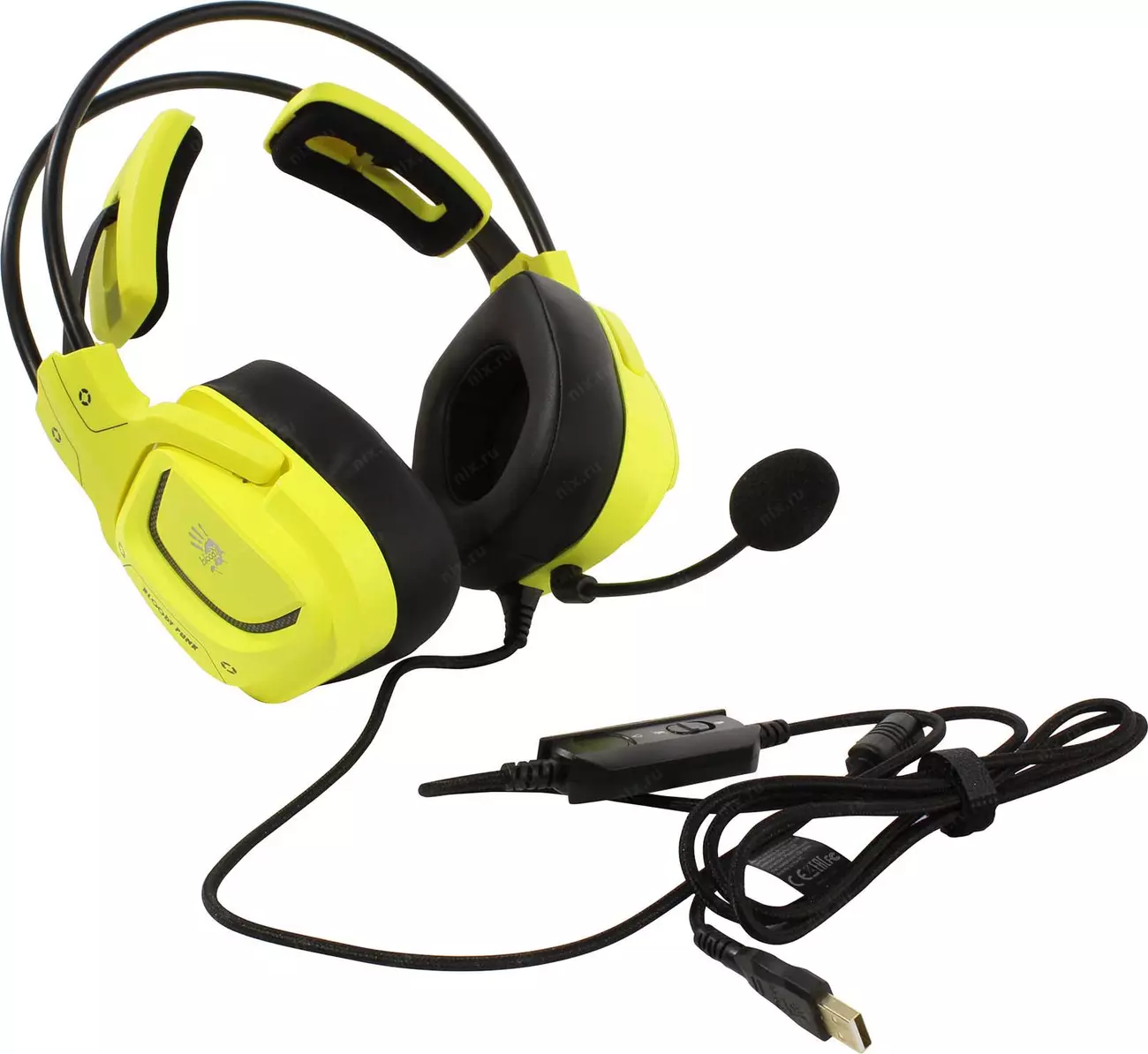 Наушники A4Tech Bloody G575P (желтый)