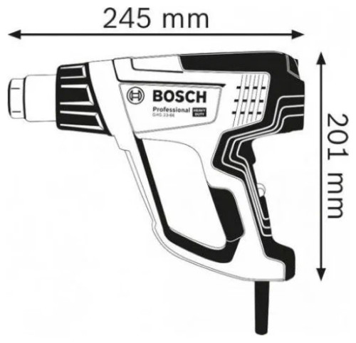 Промышленный фен Bosch GHG 23-66 Professional 06012A6301