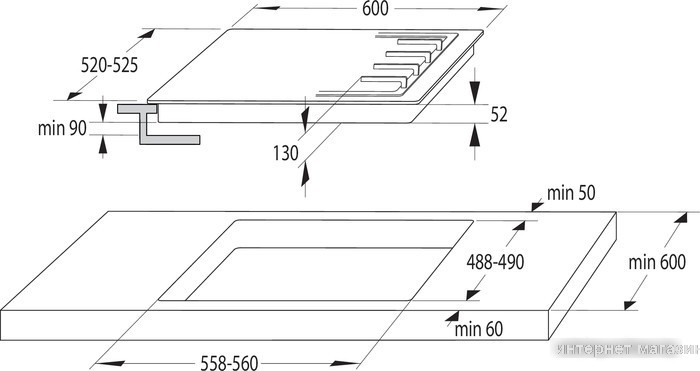 Варочная панель Gorenje GCE691BSC