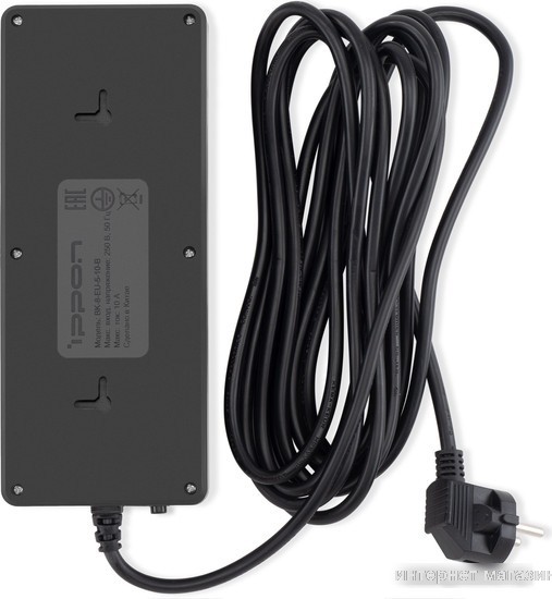 Сетевой фильтр IPPON BK-8-EU-5-10-B