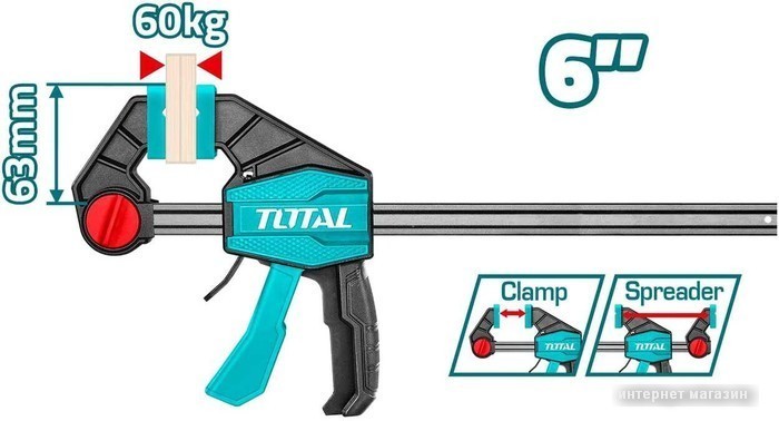 Струбцина Total THT1340601