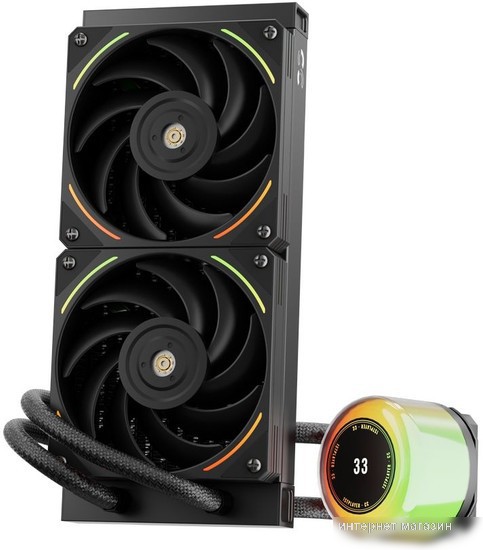 Жидкостное охлаждение для процессора 1stPlayer CC 240 (черный)