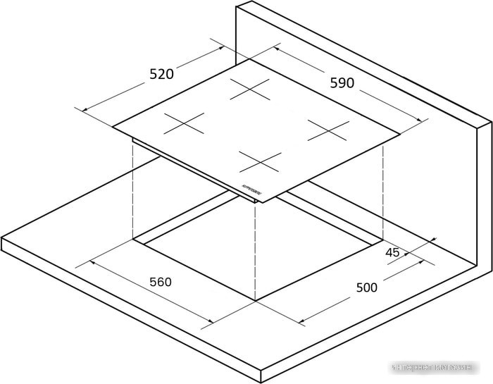 Варочная панель KUPPERSBERG ICS 604