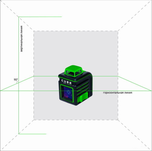 Лазерный нивелир ADA Instruments Cube 360 Green Professional Edition А00535