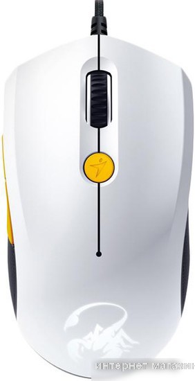 Игровая мышь Genius Scorpion M6-600 (белый/оранжевый)