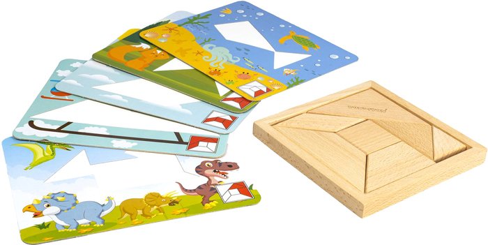 Развивающая игра Bondibon БондиЛогика Сочетай фигуры ВВ4883