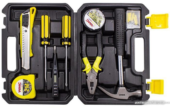 Набор домашнего мастера WMC Tools WMC-1055 (55 предметов)