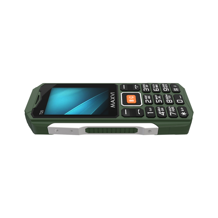Кнопочный телефон Maxvi T20 (зеленый)