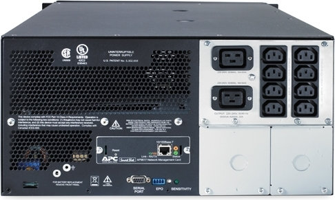 Источник бесперебойного питания APC Smart-UPS 5000VA Rackmount/Tower (SUA5000RMI5U)