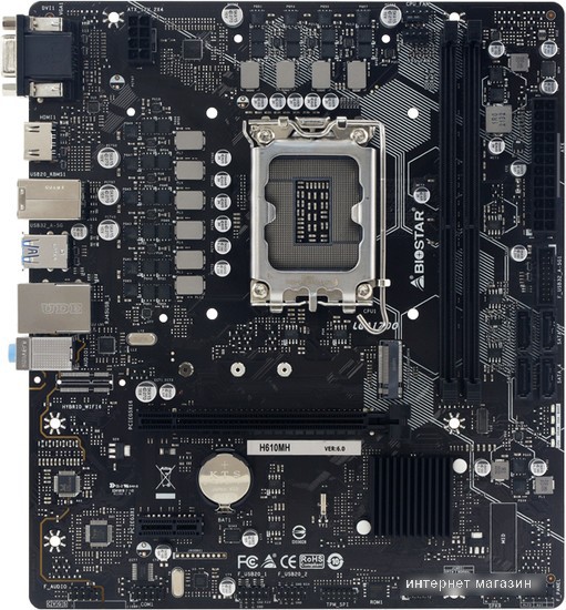 Материнская плата BIOSTAR H610MH Ver. 6.0