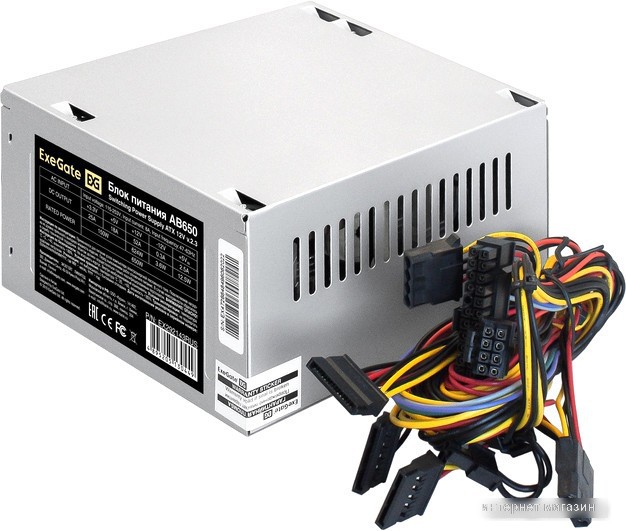 Блок питания ExeGate AB650 EX292143RUS-PC