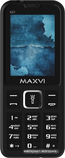 Мобильный телефон Maxvi K21 (черный)