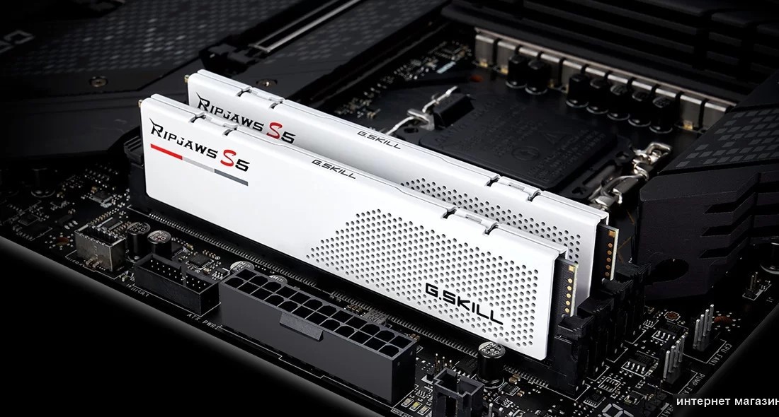 Оперативная память G.Skill Ripjaws S5 2x16ГБ DDR5 6400 МГц F5-6400J3648F16GX2-RS5W
