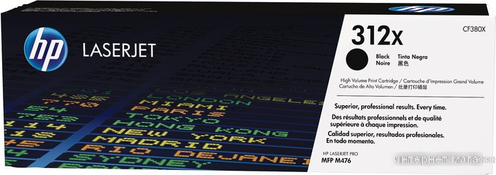 Картридж HP 312X (CF380X)