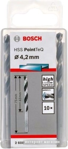Набор оснастки Bosch 2608577210 (10 предметов)