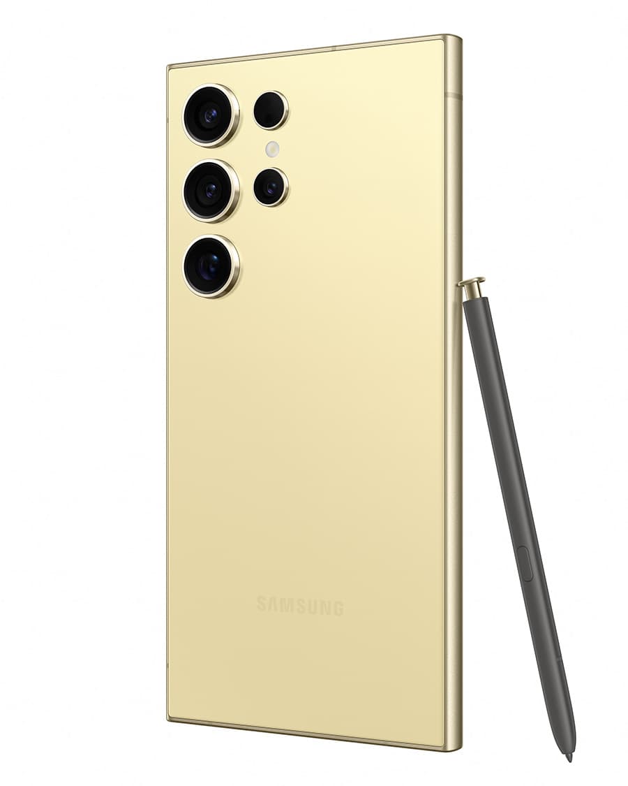 Смартфон Samsung Galaxy S24 Ultra SM-S928B 512GB (титановый желтый)