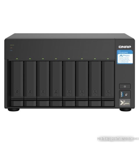 Сетевой накопитель QNAP TS-832PX-4G