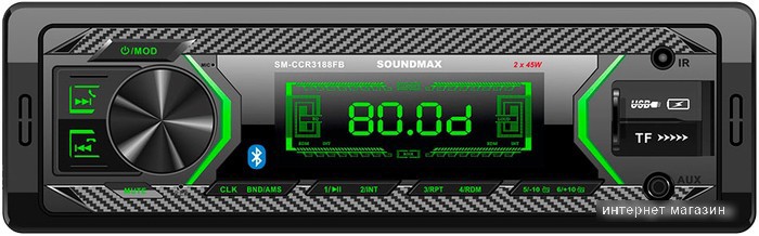 USB-магнитола Soundmax SM-CCR3188FB (24 В)
