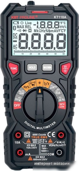 Мультиметр КВТ Proline KT118A
