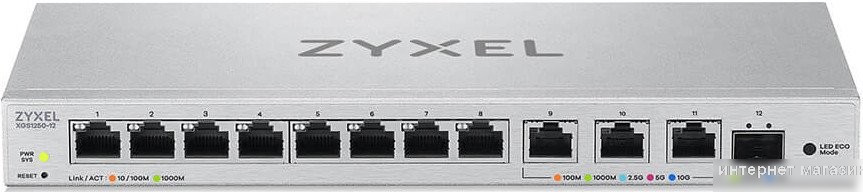 Настраиваемый коммутатор Zyxel XGS1250-12-ZZ0102F