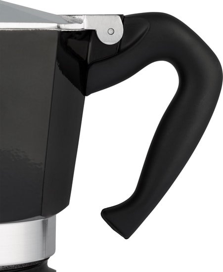 Гейзерная кофеварка Bialetti Moka Express (3 порции, черный)