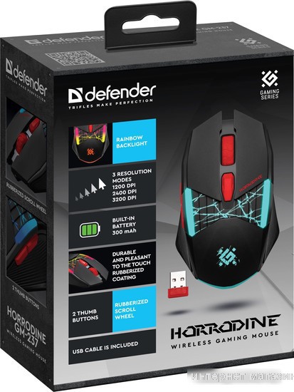 Игровая мышь Defender Horrodine GM-237
