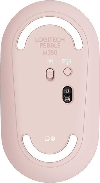 Мышь Logitech M350 Pebble (розовый)