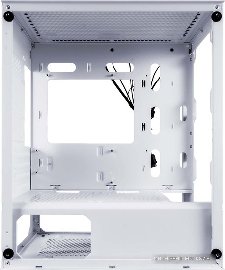 Корпус 1stPlayer Trilobite T3-WH-4F1-W