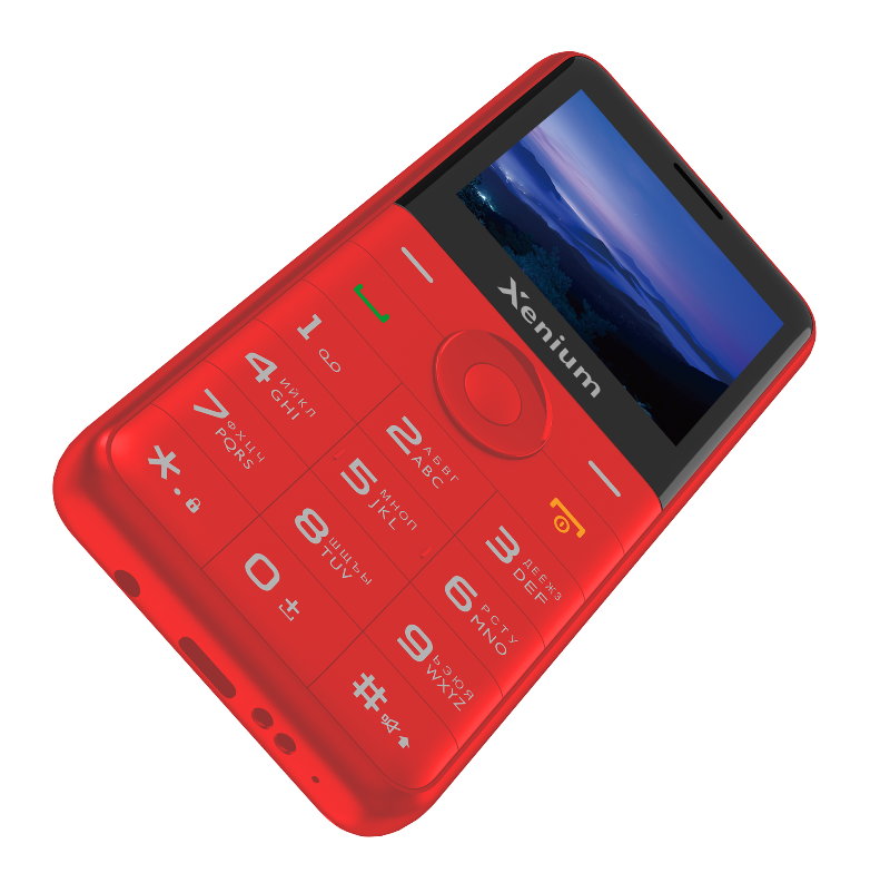 Телефон Xenium X700 (красный)