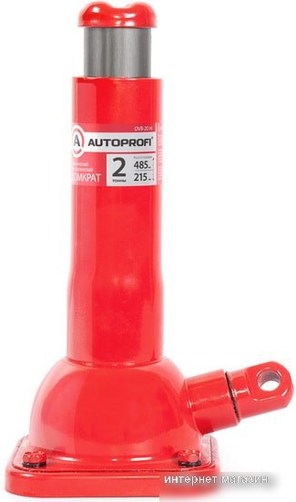 Бутылочный домкрат Autoprofi DVB-20 Hi 2т