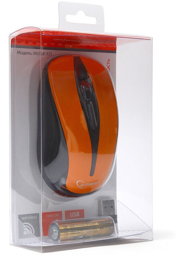 Мышь Gembird MUSW-325-O