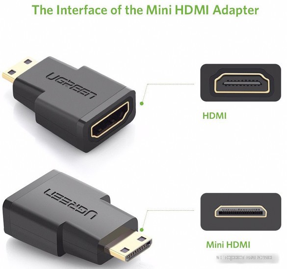 Адаптер Ugreen 20101 HDMI - miniHDMI
