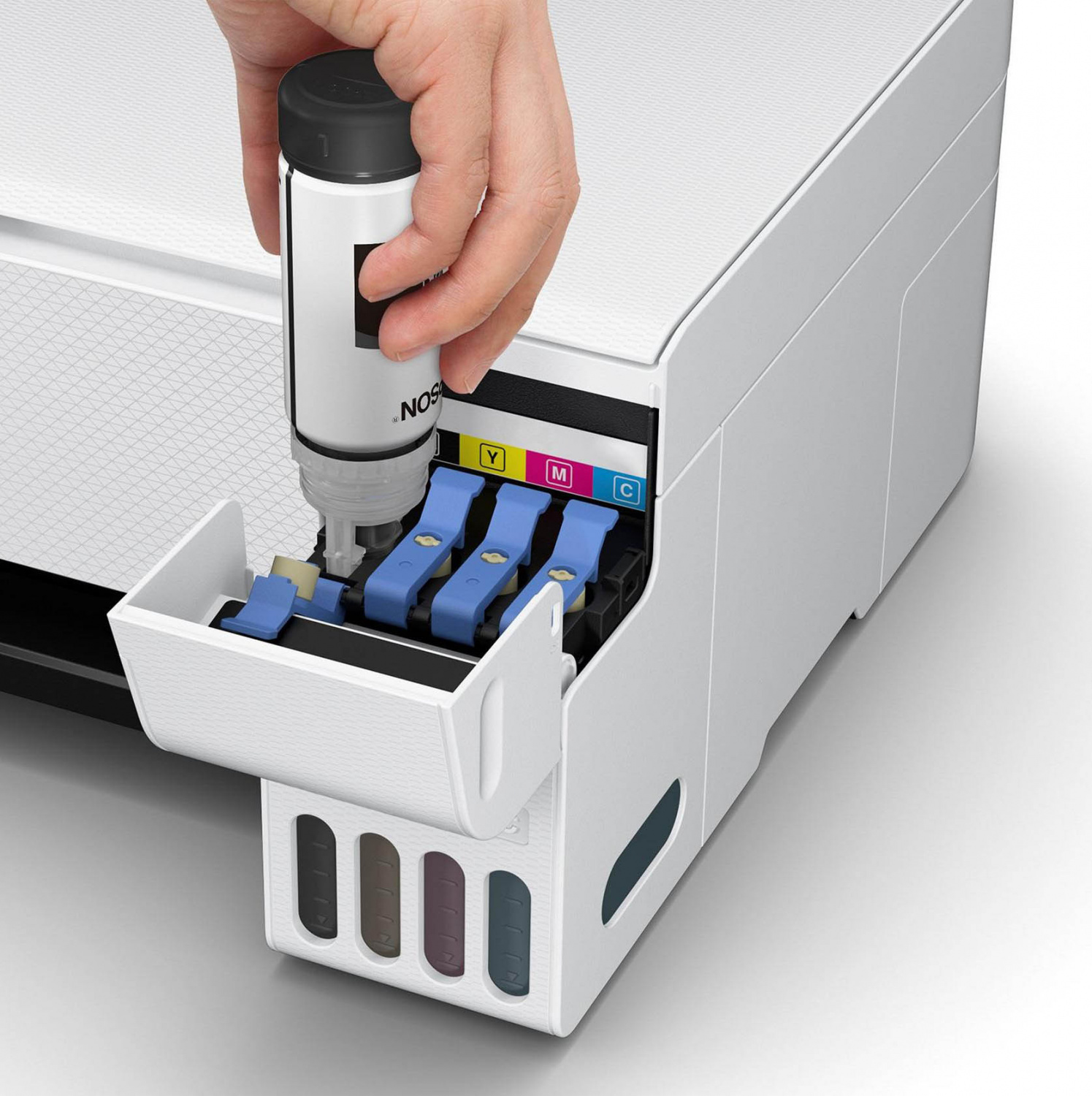 МФУ Epson EcoTank L3256 (ресурс стартовых контейнеров 4500/7500, контейнер 004)