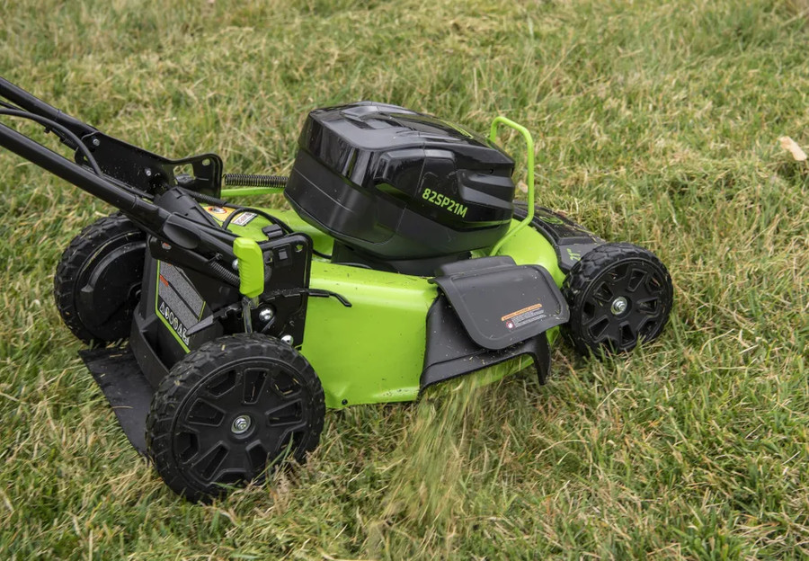 Газонокосилка аккумуляторная Greenworks GC82LM51SP2 2515907UB (с 1-им АКБ 5 Ah)