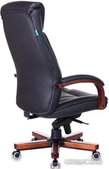 Кресло Бюрократ T-9922WALNUT/BLACK (черный)