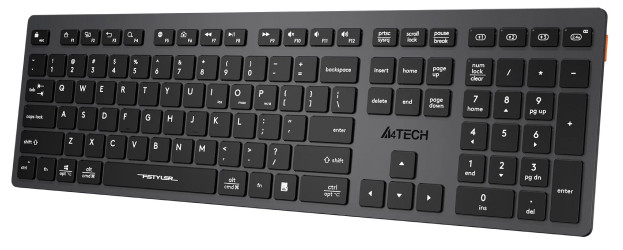 Клавиатура A4Tech Fstyler FBX50C (серый/черный)