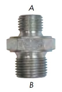 Переходник Lavor с 1/4"M - 3/8"M 31000022