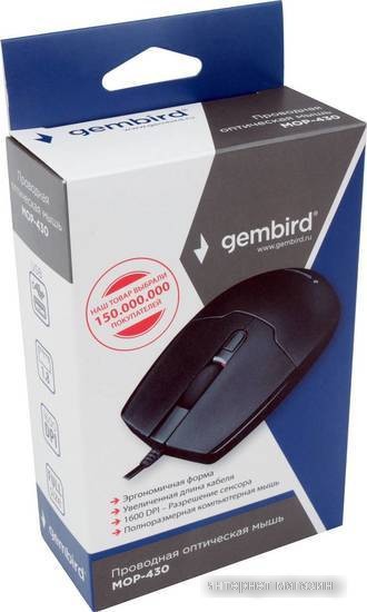 Мышь Gembird MOP-430