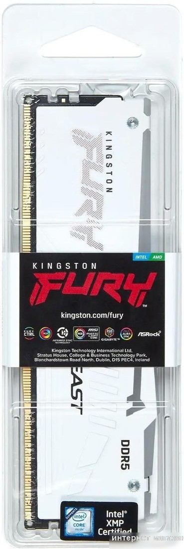 Оперативная память Kingston FURY Beast RGB 32ГБ DDR5 5600 МГц KF556C40BWA-32