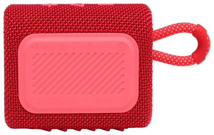Беспроводная колонка JBL Go 3 (красный)