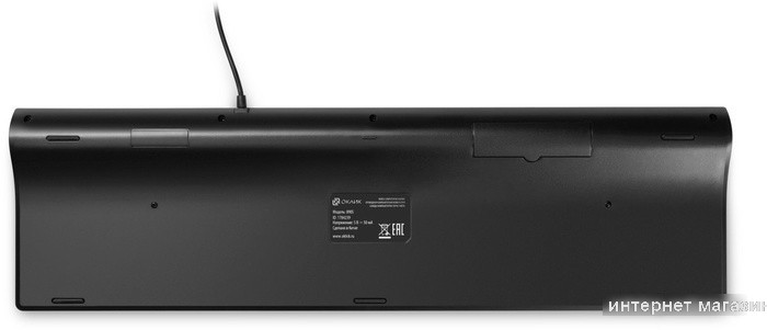 Клавиатура Oklick 890S (серебристый)