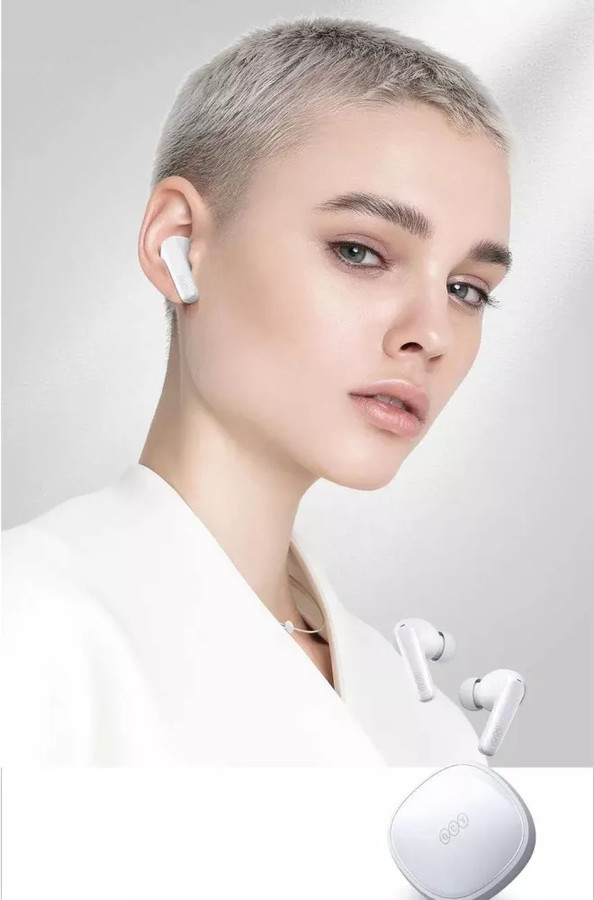 Наушники QCY T13X (белый)